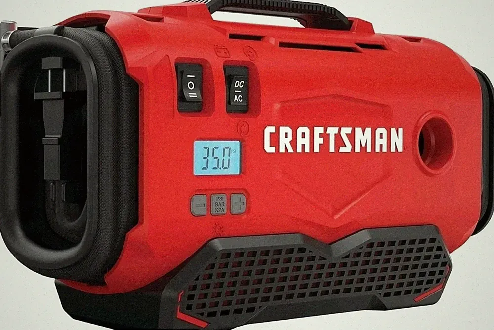 CRAFTSMAN V20 Tire Inflator Portable Air Compressor 3 Modes Cordless 120V