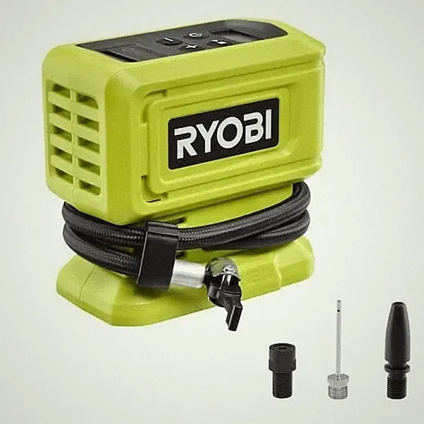 RYOBI 18V Cordless Digital Tire Inflator Air Compressor Portable High Pressure